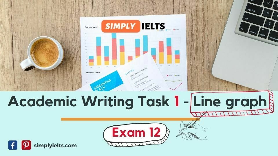 IELTS Academic Writing Task 1 - Line graph sample 12